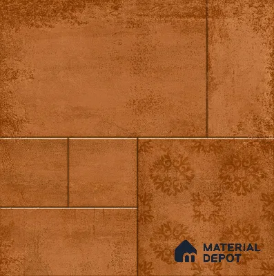 Patterned Look Tile TL 11628 Scorro Metal 16 x 16 inch Matte Vitrified Tile - 12 mm