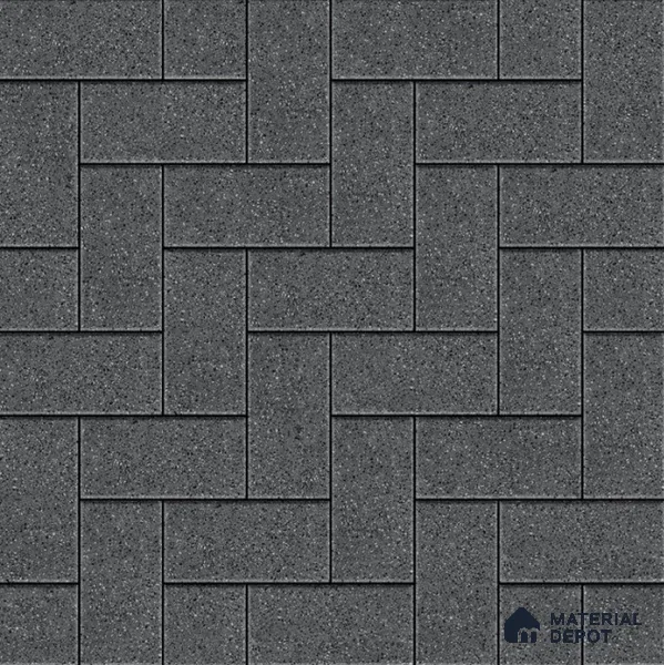 Stone Brick Look Tile TL 11621 Cambria Plush 16 x 16 inch Matte Vitrified Tile - 12 mm
