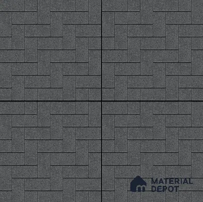 Stone Brick Look Tile TL 11621 Cambria Plush 16 x 16 inch Matte Vitrified Tile - 12 mm