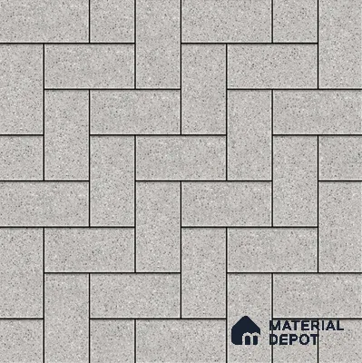 Stone Brick Look Tile TL 11619 Cambria Dove 16 x 16 inch Matte Vitrified Tile - 12 mm