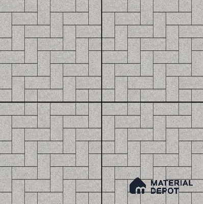 Stone Brick Look Tile TL 11619 Cambria Dove 16 x 16 inch Matte Vitrified Tile - 12 mm