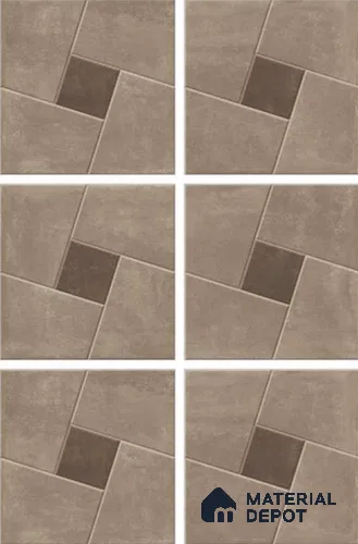Stone Look Tile TL 11552 Delfos Latte 16 x 16 inch Matte Vitrified Tile - 12 mm