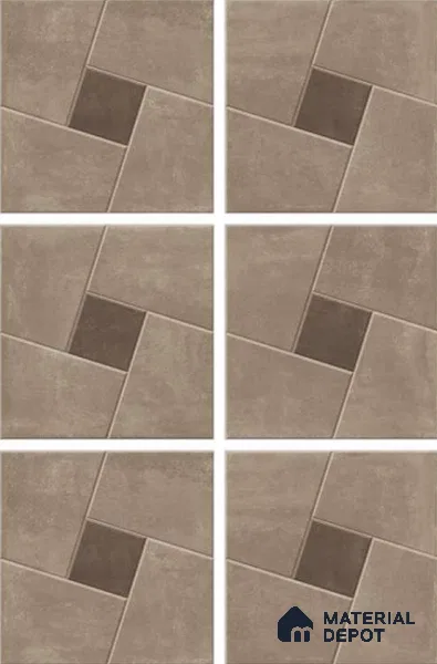 Stone Look Tile TL 11552 Delfos Latte 16 x 16 inch Matte Vitrified Tile - 12 mm