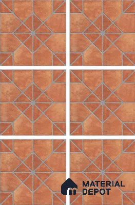 Stone Look Tile TL 11556 Domo Cotto 16 x 16 inch Matte Vitrified Tile - 12 mm