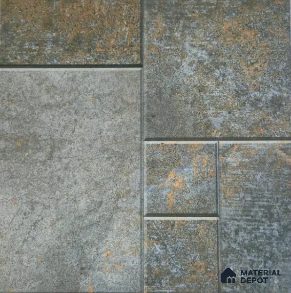 Patterned Look Tile TL 11631 Dust Verde 16 x 16 inch Matte Vitrified Tile - 12 mm