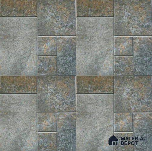 Patterned Look Tile TL 11631 Dust Verde 16 x 16 inch Matte Vitrified Tile - 12 mm