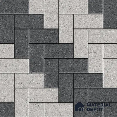 Stone Brick Look Tile TL 11620 Cambria Ella 16 x 16 inch Matte Vitrified Tile - 12 mm