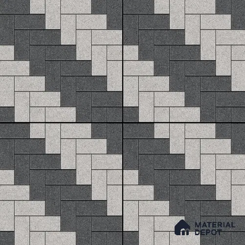Stone Brick Look Tile TL 11620 Cambria Ella 16 x 16 inch Matte Vitrified Tile - 12 mm