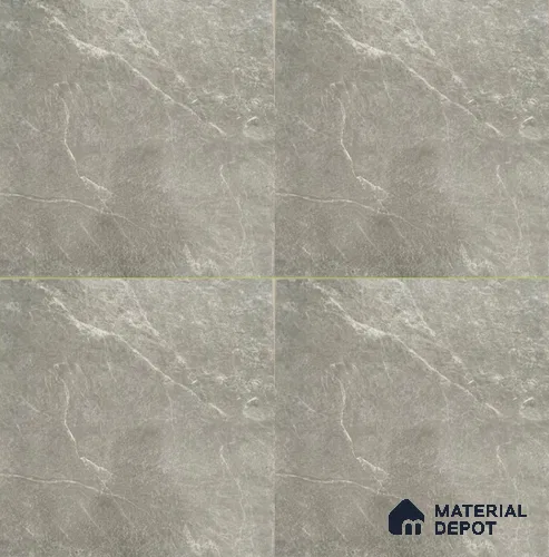 Stone Floor Tile TL 11614 Monaco Pearl 2 ft x 2 ft Matte Finish Anti Skid Outdoor Parking Vitrified Tile - 12 mm  | Suitable for Parking, Balcony, Terrace & Coutyard