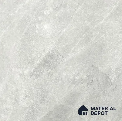 Stone Floor Tile TL 11612 Grevito Silver 2 ft x 2 ft Matte Finish Anti Skid Vitrified Tile - 12 mm | Suitable for Balcony, Terrace & Coutyard