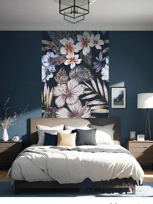 Mosaic Look Poster Wall Tile TL 12378 Poster 11  4 ft x 2 ft Gloster Finish Vitrified - 9 mm | Suitable For  Living Room, Bedroom & Office | 1 Box Contains 4 Piece Packing