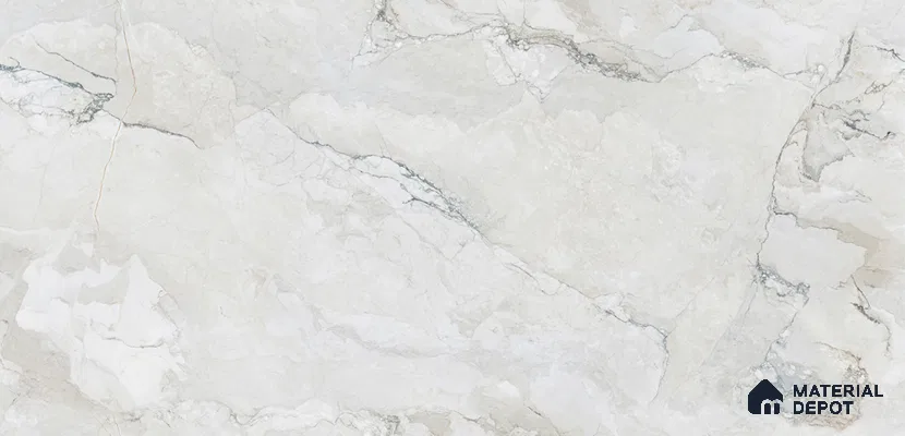 Marble Look Tile TL 11582 CR El Zurich Natural 4 ft x 2 ft Carving Matte Vitrified Tile - 9 mm