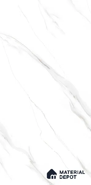 Marble Look Tile TL 11583 CR El Arel White 4 ft x 2 ft Carving Matte Vitrified Tile - 9 mm