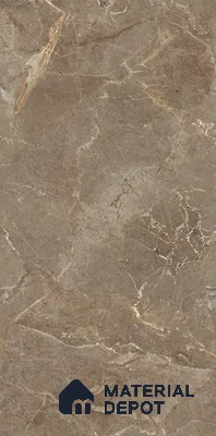 Marble Look Tile TL 11585 CR El Moreso Brown 4 ft x 2 ft Carving Matte Vitrified Tile - 9 mm