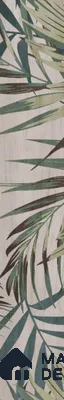 Wood Look Tile TL 11599 Tropical Base Silver 4 ft x 8 inch Matte Vitrified Tile - 9 mm