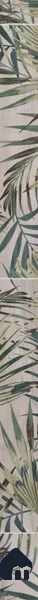 Wood Look Tile TL 11599 Tropical Base Silver 4 ft x 8 inch Matte Vitrified Tile - 9 mm