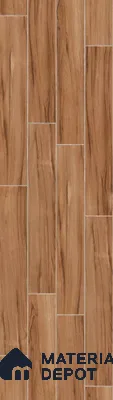Wood Look Tile TL 11597 Mohagney Wood Brown 4 ft x 8 inch Matte Vitrified Tile - 9 mm