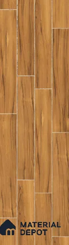 Wood Look Tile TL 11598 Mohagney Wood Honey 4 ft x 8 inch Matte Vitrified Tile - 9 mm