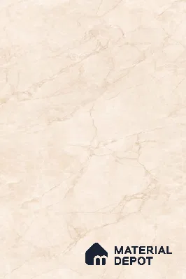 TL 11543 Vintage Crema Endless 6 ft x 4 ft Glossy Vitrified Tile - 15 mm | Adhesive and Spacers Must be Used During Installation