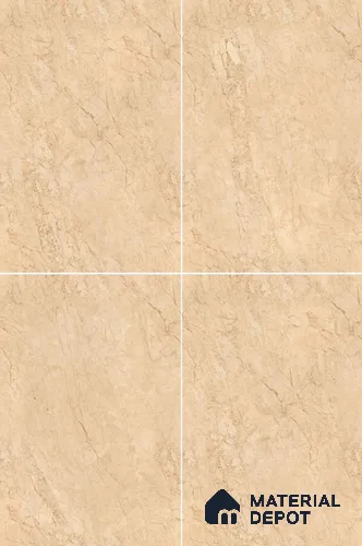 TL 11545 Denever Beige Endless 6 ft x 4 ft Glossy Vitrified Tile - 15 mm | Adhesive and Spacers Must be Used During Installation