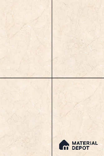 TL 11546 Montana Dune Endless 6 ft x 4 ft Glossy Vitrified Tile - 15 mm | Adhesive and Spacers Must be Used During Installation