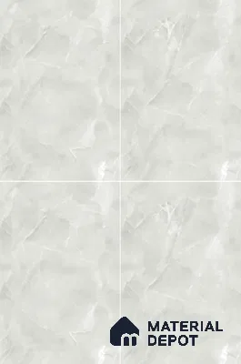 TL 11538 Onyx Gris Endless 6 ft x 4 ft Glossy Vitrified Tile - 15 mm | Adhesive and Spacers Must be Used During Installation