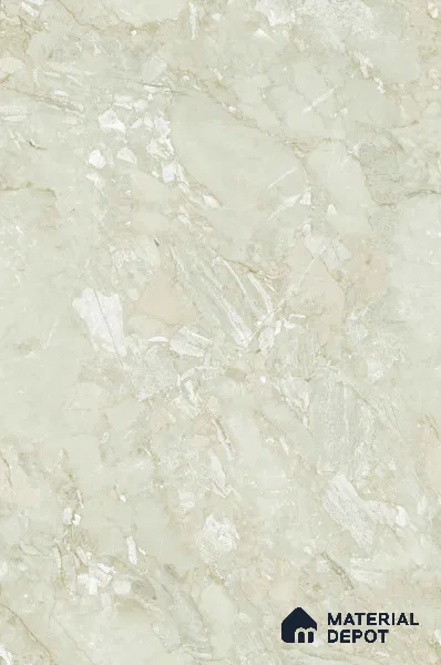 TL 11544 Victoria Verde Endless 6 ft x 4 ft Glossy Vitrified Tile - 15 mm | Adhesive and Spacers Must be Used During Installation