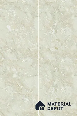 TL 11544 Victoria Verde Endless 6 ft x 4 ft Glossy Vitrified Tile - 15 mm | Adhesive and Spacers Must be Used During Installation