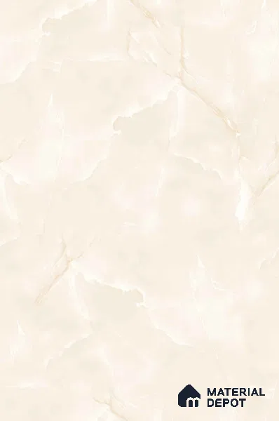 TL 11539 Onyx Pale Endless 6 ft x 4 ft Glossy Vitrified Tile - 15 mm | Adhesive and Spacers Must be Used During Installation