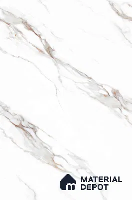 TL 11537 Carrara Monet Endless 6 ft x 4 ft Glossy Vitrified Tile - 15 mm | Adhesive and Spacers Must be Used During Installation