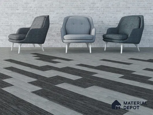 ST41G Strike 1000x250 mm Nylon Carpet Tile