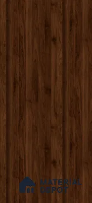 2301 Malmo Walnut Woodgrain 8 ft x 4 ft PU Finish Fascia+ Exterior Cladding HPL Sheet - 6 mm
