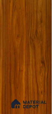 2461 Hydra Teak Woodgrain 8 ft x 4 ft PU Finish Fascia+ Exterior Cladding HPL Sheet - 6 mm