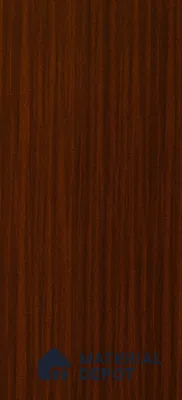 7285 Mahogany Woodgrain 8 ft x 4 ft PU Finish Fascia+ Exterior Cladding HPL Sheet - 8 mm