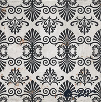 Moroccan Floor Tile TL 09461 Lecce 2 ft x 2 ft Fusion Finish Vitrified Tile - 9 mm | 1 Random Design | Suitable For Balcony, Accent/Feature Wall, Dining Area | Please Expect a Slight Variation of Pattern