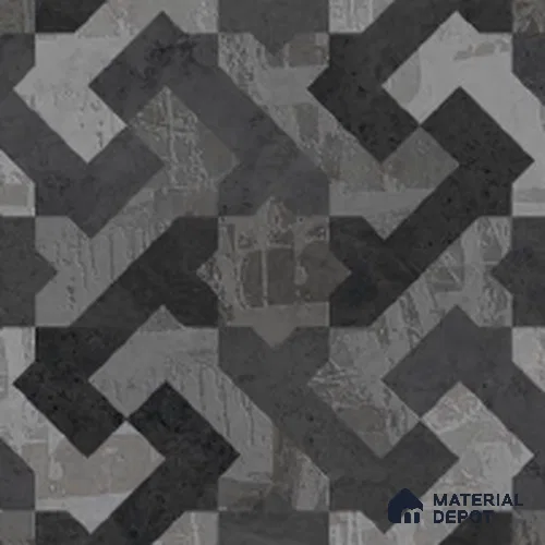 Patterned Look Floor Tile TL 10900 Alchemy Decore 2 ft x 2 ft Fusion Finish Vitrified Parking Tile - 9 mm | 4 Random Design | Suitable For Parking, Balcony, High Traffic Areas, Outdoor, Garage, Garden, Pathways & Terrace | Please Expect a Slight Variation of Pattern