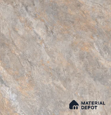 Stone Floor Tile TL 10907 B Autumn Beige 2 ft x 2 ft Matte Finish Anti Skid Vitrified Tile - 12 mm | 20 Random Design | Suitable for Balcony, Terrace & Coutyard