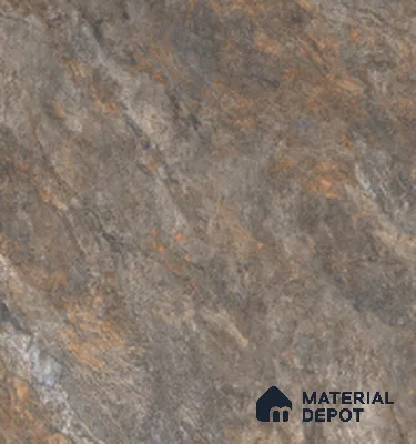Stone Floor Tile TL 10907 Autumn Slate 2 ft x 2 ft Matte Finish Anti Skid Vitrified Tile - 12 mm | 20 Random Design | Suitable for Balcony, Terrace & Coutyard