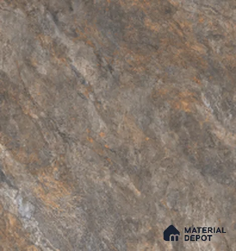 Stone Floor Tile TL 10907 Autumn Slate 2 ft x 2 ft Matte Finish Anti Skid Vitrified Tile - 12 mm | 20 Random Design | Suitable for Balcony, Terrace & Coutyard