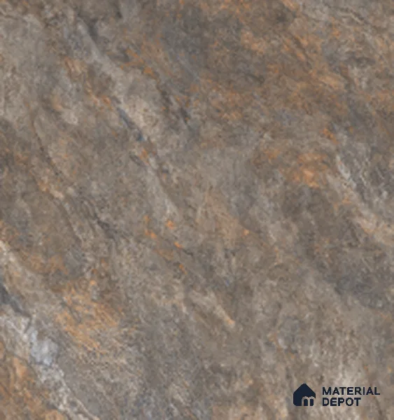 Stone Floor Tile TL 10907 Autumn Slate 2 ft x 2 ft Matte Finish Anti Skid Vitrified Tile - 12 mm | 20 Random Design | Suitable for Balcony, Terrace & Coutyard