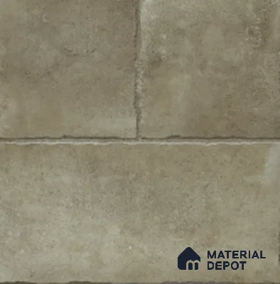 Stone Floor Tile TL 10909 B Terracota Olive Rock 2 ft x 2 ft Matte Finish Anti Skid Vitrified Tile - 12 mm | 4 Random Design | Suitable for Balcony, Terrace & Coutyard