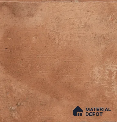 Stone Floor Tile TL 10909 C Terracota Red 2 ft x 2 ft Matte Finish Anti Skid Vitrified Tile - 12 mm | 6 Random Design | Suitable for Balcony, Terrace & Coutyard