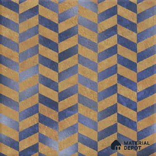 Plain Wall & Floor Tile TL 13095 Antique Gold 8 in x 8 in Vitrified Matte Finish - 8.5 mm | 4 Random Designs | Suitable for Living Room, Dining, Bathroom & Kitchen