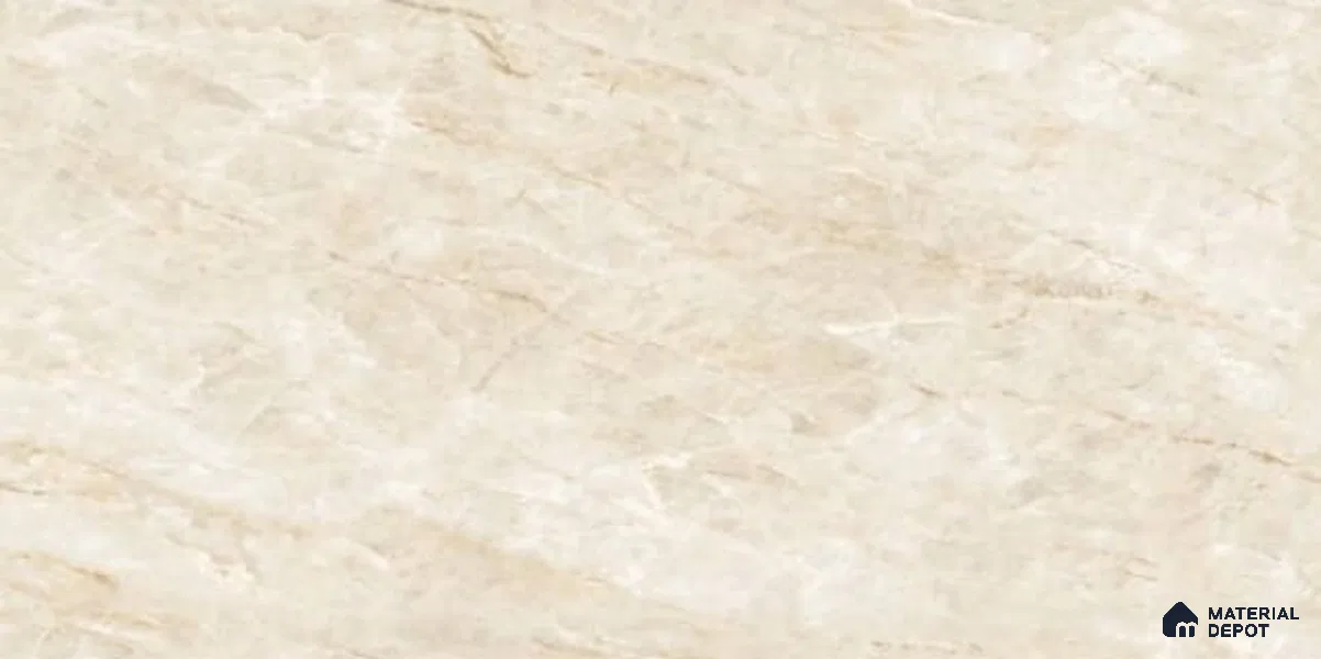 Marble Look Wall Tile TL 10936 B Taj Mahal Glit 4 ft x 2 ft Carving Matte Finish Vitrified Tile - 9 mm 8 Random Design | Suitable For Living Room, Bedroom, Kitchen, Office & Dining