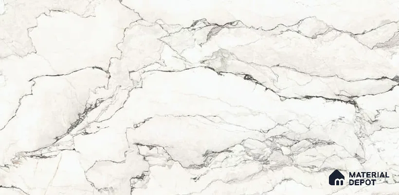 Marble Look Wall & Floor TL 10999 Dunav Evo 4 ft x 2 ft Effecto Vitrified Tile - 9 mm | 7 Random Design | Suitable For Living Room, Bedroom, Kitchen, Office & Dining