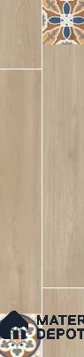 Wooden Look Floor Tile TL 10888 Parquet Natural Decore 4 ft x 8 inc Fusion Finish Vitrified Tile - 9 mm | 6 Random Design | Suitable For Living Room, Bedroom & Dining Area | 2-3 mm Spacer is Mandatory