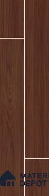 Wooden Look Floor Tile TL 10894 C Skewed Wood Wenge 4 ft x 8 inc Matte Finish Vitrified Tile - 9 mm | 4 Random Design | Suitable For Living Room, Bedroom & Dining Area | 2-3 mm Spacer is Mandatory