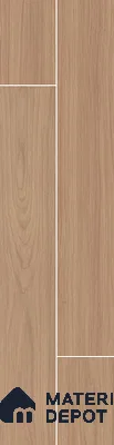 Wooden Look Floor Tile TL 10894 Skewed Wood Natural 4 ft x 8 inc Matte Finish Vitrified Tile - 9 mm | 4 Random Design | Suitable For Living Room, Bedroom & Dining Area | 2-3 mm Spacer is Mandatory
