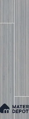 Wooden Look Floor Tile TL 10895 C Striated Wood Silver 4 ft x 8 inc Matte Finish Vitrified Tile - 9 mm | 5 Random Design | Suitable For Living Room, Bedroom & Dining Area | 2-3 mm Spacer is Mandatory