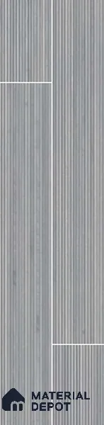 Wooden Look Floor Tile TL 10895 C Striated Wood Silver 4 ft x 8 inc Matte Finish Vitrified Tile - 9 mm | 5 Random Design | Suitable For Living Room, Bedroom & Dining Area | 2-3 mm Spacer is Mandatory